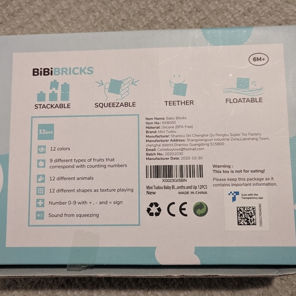 Toddler Soft Building Blocks - Picture 3 of 4